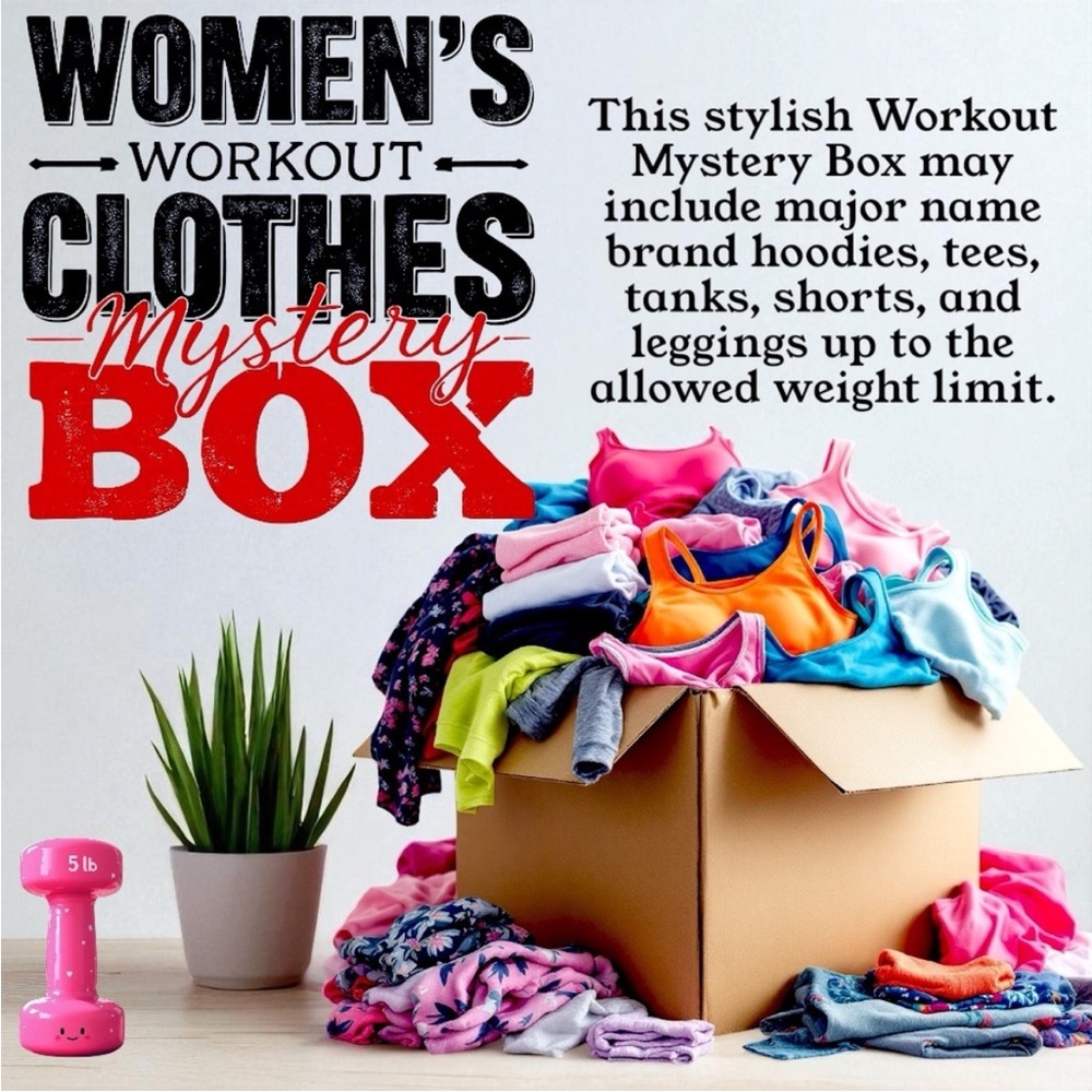 Women's Workout Clothes Mystery Box